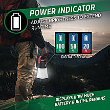 Акумуляторний світлодіодний ліхтар для кемпінгу ENERGIZER X1200, фото 6