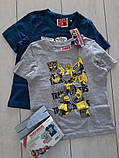 Футболки (набір 2 шт.) Transformers на хлопчика р.98-104 - 2-4 роки, фото 4