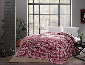 Плед TAC Evana Pink 200×220 см