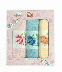 Вафельні рушники для кухні TAC 45х70см (3 шт. в коробці)