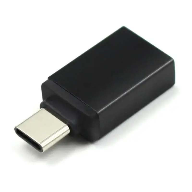 Купить OTG переходник USB Type-C - USB 3.0 адаптер Черный с доставкой в ...