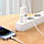 Смарт розетка Розумна Wi-Fi розетка Hoco AC16 Veloz smart socket (EU/GER) 2400W, 10A, 2.4Ghz Білий, фото 3