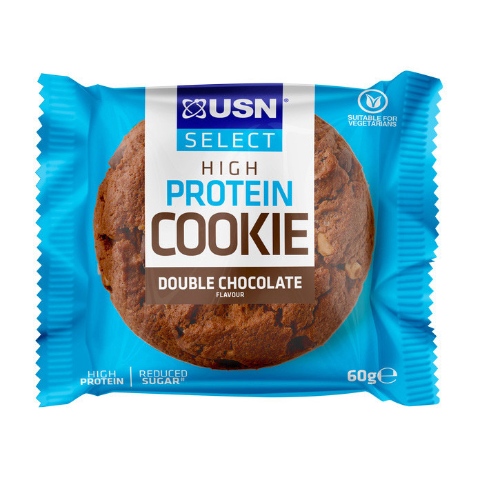 Select High Protein Cookie (60 g, double chocolate), фото 1