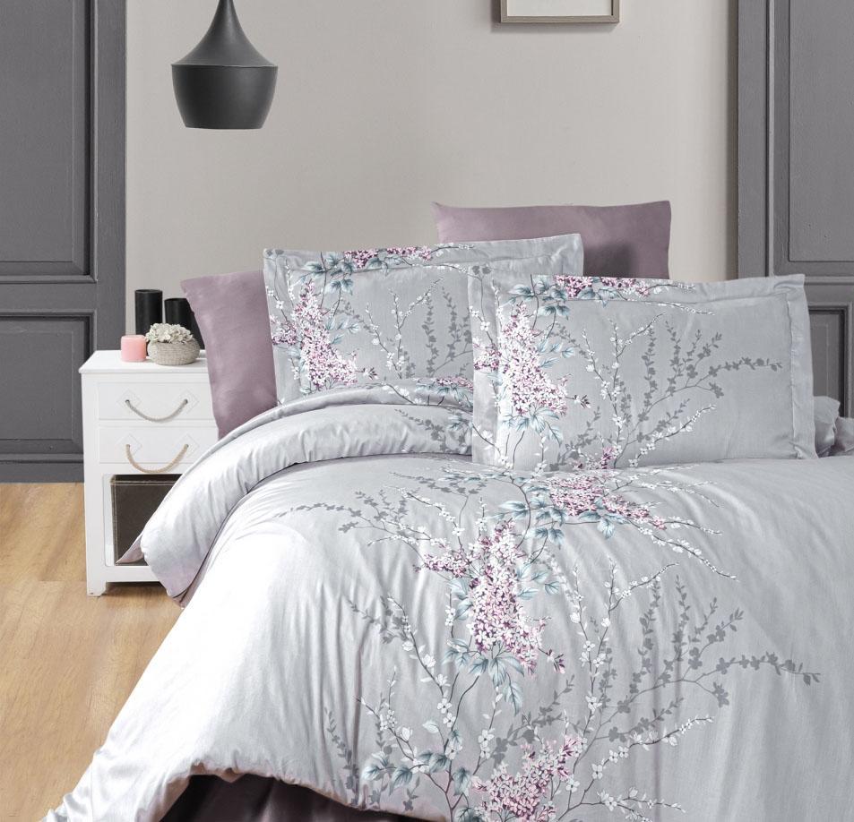 Односпальний комплект First Choice Wisteria Lilac Сатин