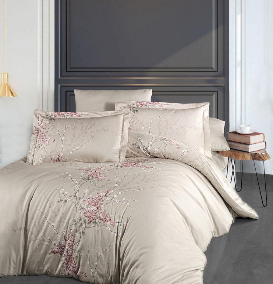 Односпальний комплект First Choice Wisteria Powder Сатин
