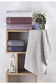 Набір бавовняних рушників для ванної Sikel Erica 50х90см (6 штук)