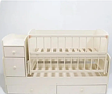 Дитяче ліжечко-трансформер для новонароджених, фото 9