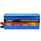 Перетворювач напруги UKC 600W 12v AC/DC з чистою синусоїдою CH-99, фото 3