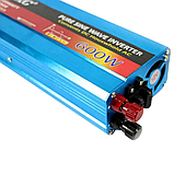 Перетворювач напруги UKC 600W 12v AC/DC з чистою синусоїдою CH-99, фото 9