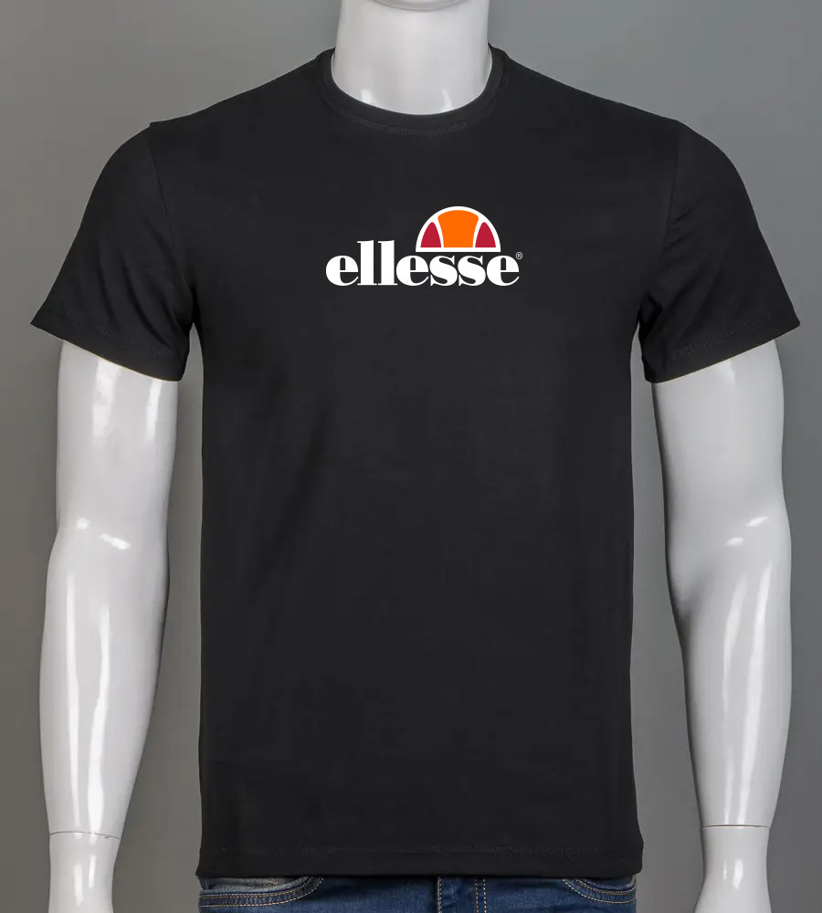 Футболка чоловіча Ellesse 2440м (Уп.4шт M-XXL), Чорний