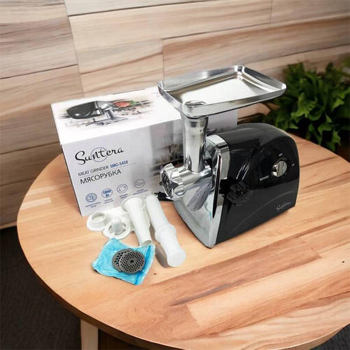 Мясорубка с металлическим редуктором Suntera SMG-5418B, Мясорубка JP ...