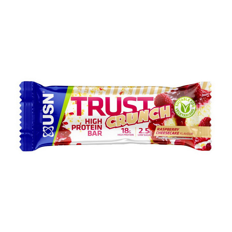 Trust Crunch (60 g, raspberry cheesecake), фото 1