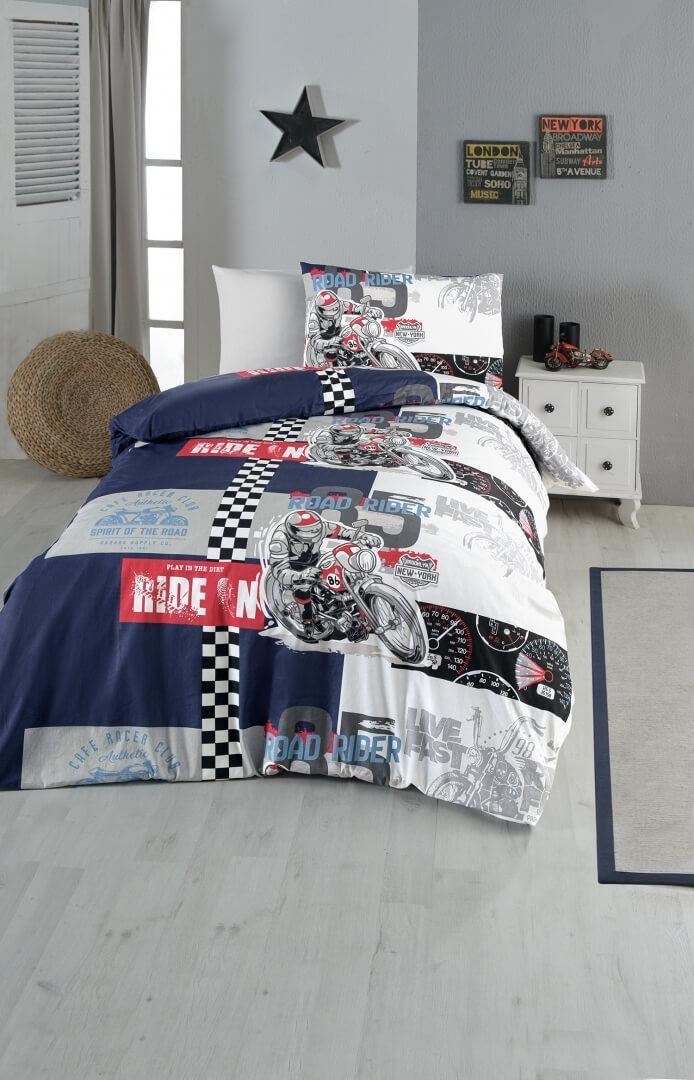 Односпальний комплект First Choice Live Fast Ранфорс, фото 1