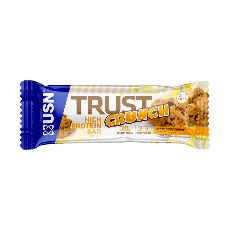 Trust Crunch (60 g, white choc cookie dough), фото 1