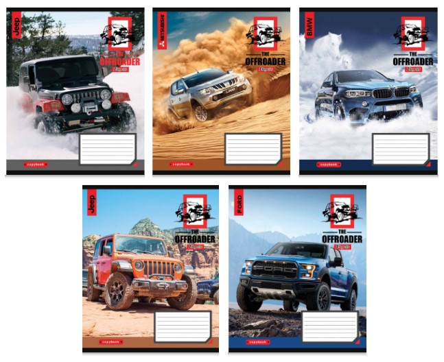 Зошит 18 арк. лінія "1вересня" / The offroader