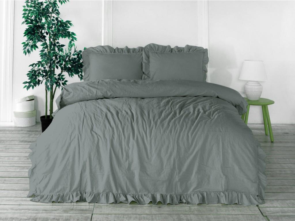 Односпальний комплект Limasso Exclusive Natural Green Варена Бавовна, фото 1