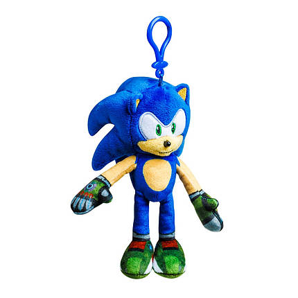М'яка іграшка на кліпсі SONIC PRIME – СОНІК (15 cm), фото 1