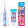 Набір Brush-Baby KidzSonic від 3 до 12 років (електрична щітка, зубна паста, запасні насадки), фламінго, фото 5