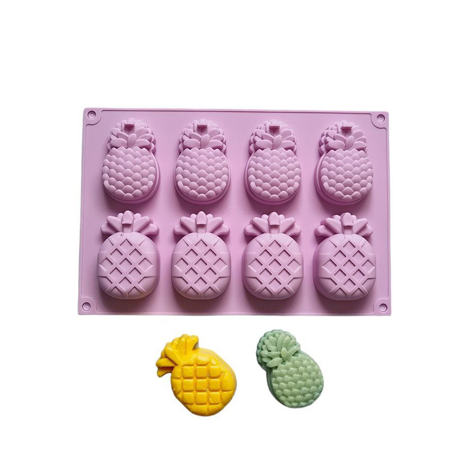 Силіконова форма Ананас 8 шт