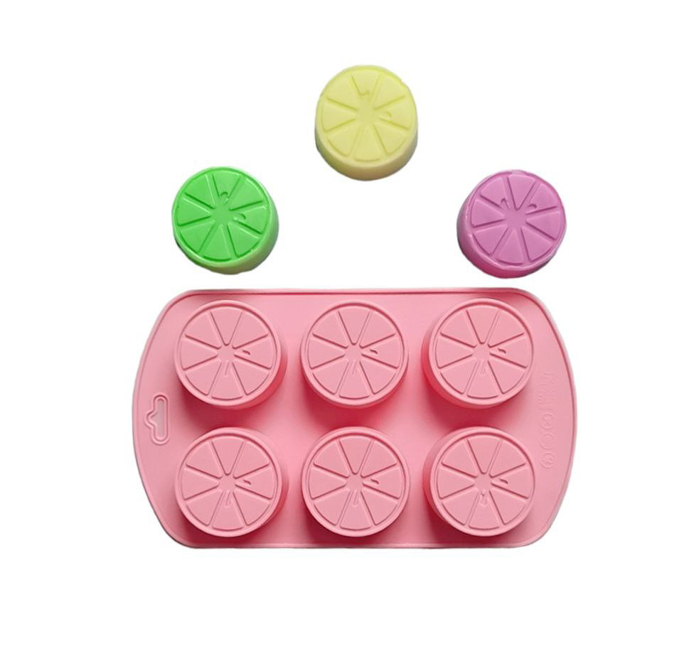 Силіконова форма Лимон 6 шт