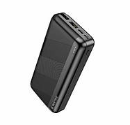 Портативний зарядний пристрій для телефону Power bank Borofone BJ27A Pindar 10.5W 20000mAh Чорний