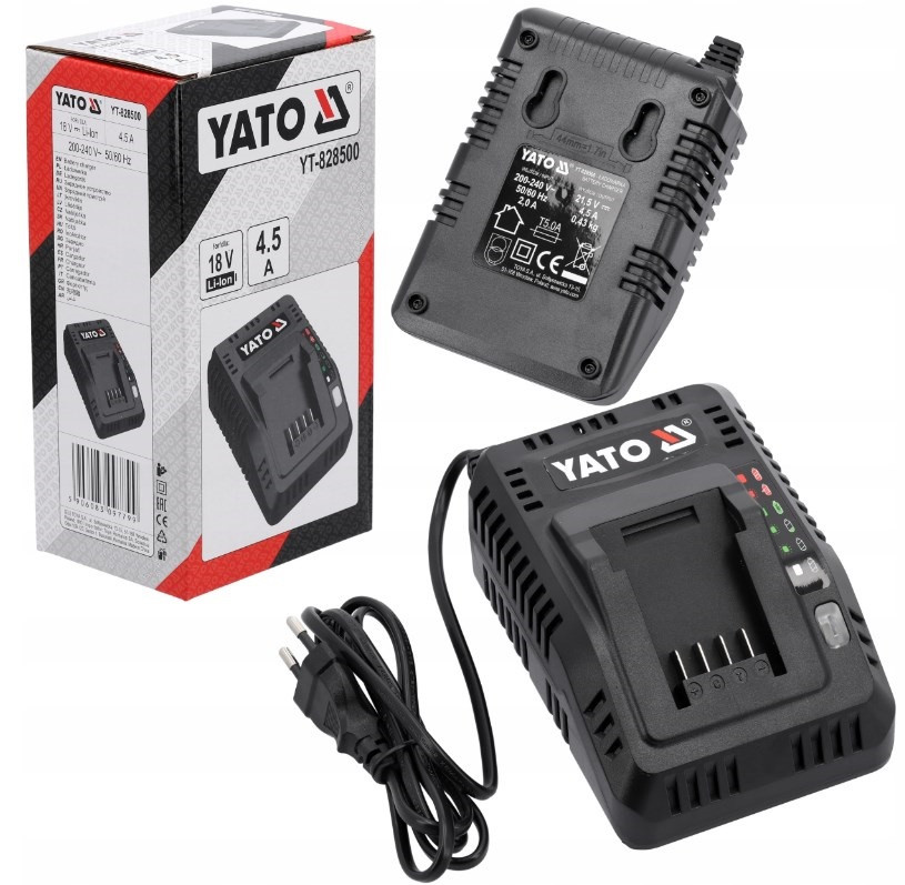 Інтелектуальна Зарядка Шуруповерта YATO SYSTEM 18 V (YT-828500)