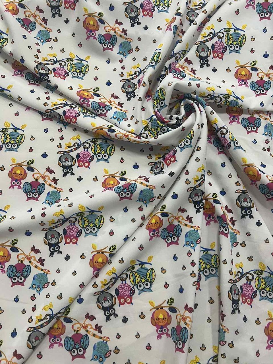 ТКАНИНА СОФТ РОЗПРОДАЖ СОВЕНЯТА 228, фото 1