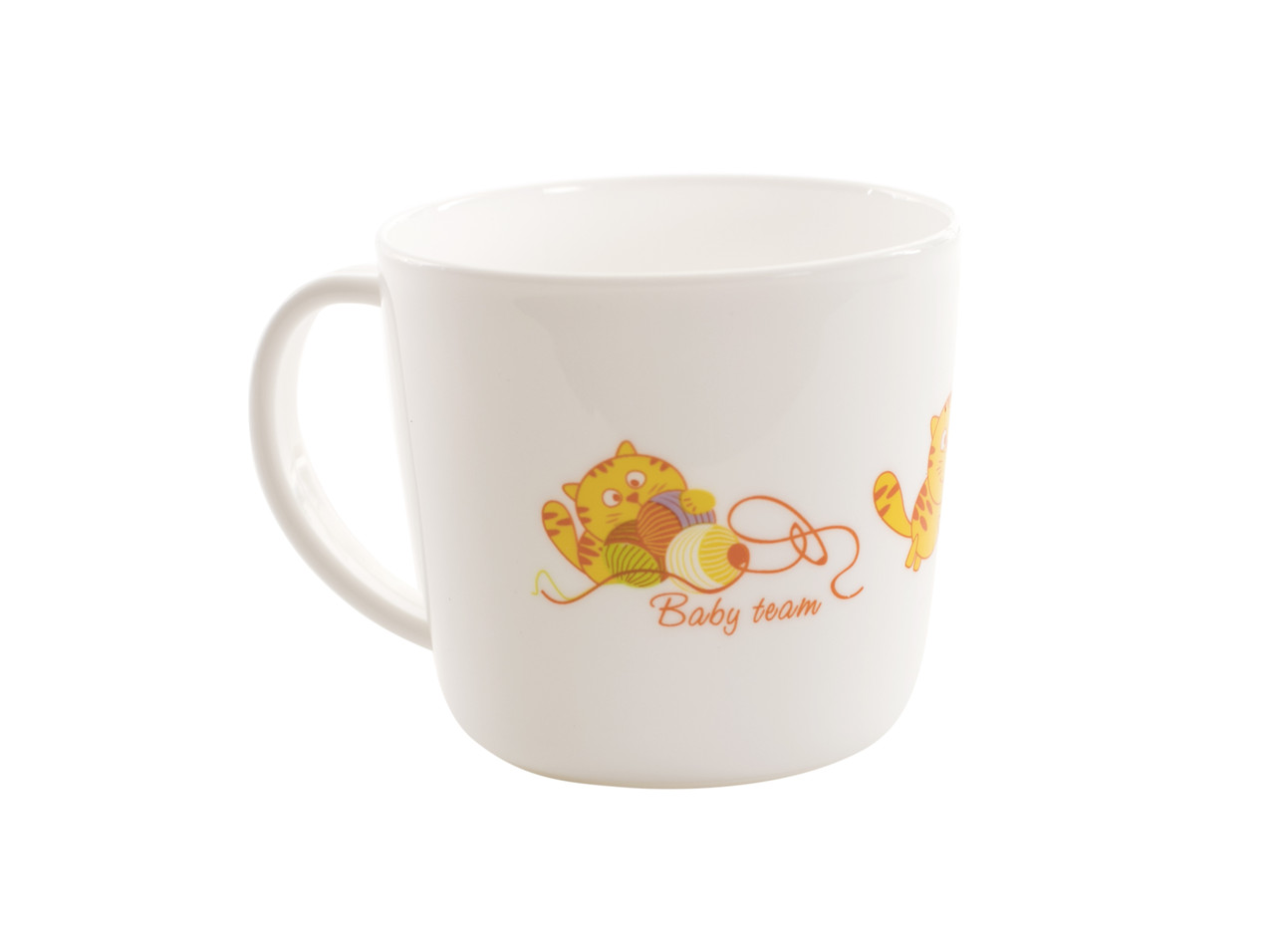 Чашка дитяча 10+ Baby team 250 мл Білий, фото 1
