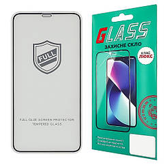 DR Захисне скло для Apple iPhone XS Max/ 11 Pro Max Full Glue (0.25 мм, 2.5D, чорне) Люкс