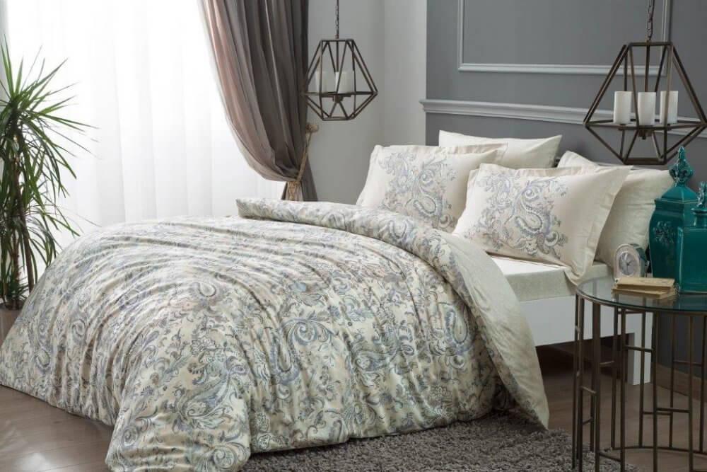 Односпальний комплект TAC Crosby Сатин-Digital, фото 1