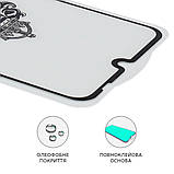 TU  TU Защитное стекло для Huawei P Smart Plus (2018) Full Glue Lion (0.3 мм, 2.5D, чёрное), фото 2