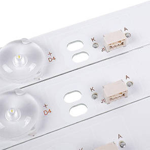 Комплект LED підсвітки GC32D07-ZC14F-07 GC32D07-ZC21FG-09 для телевізора 32'' 303GC315036, фото 3