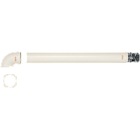 Коаксіальний димохід Immergas ø60/100 х 1 м