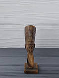 Статуетка "Нифертиті" з натурального рогу. Вінтаж, фото 3