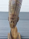 Статуетка "Нифертиті" з натурального рогу. Вінтаж, фото 6