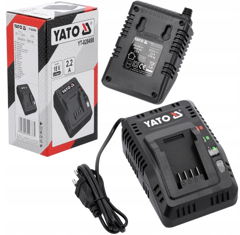 Зарядка Для Шуруповерта 18 V, Li-Ion YATO SYSTEM 18 V (YT-828498)