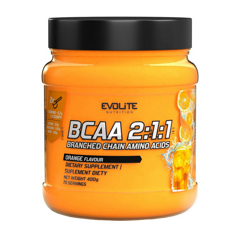 BCAA 2:1:1 (400 g, orange), фото 1