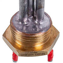 Тен для алюмінієвих батарей Tenko 500W (нержавіюча сталь) L=295mm D різьблення = 1'' (різьба права), фото 5