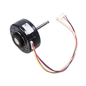 Мотор вентилятора блоку для кондиціонера Panasonic CWA921324 T564P15AM 15W, шток 8x63mm, фото 3