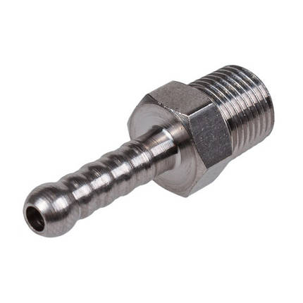 Перехідник прямий 1/8" силіконової трубки для кавомашини Philips Saeco 11006304, фото 1