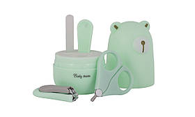 Набір манікюрний дитячий 0+ Baby team Зелений