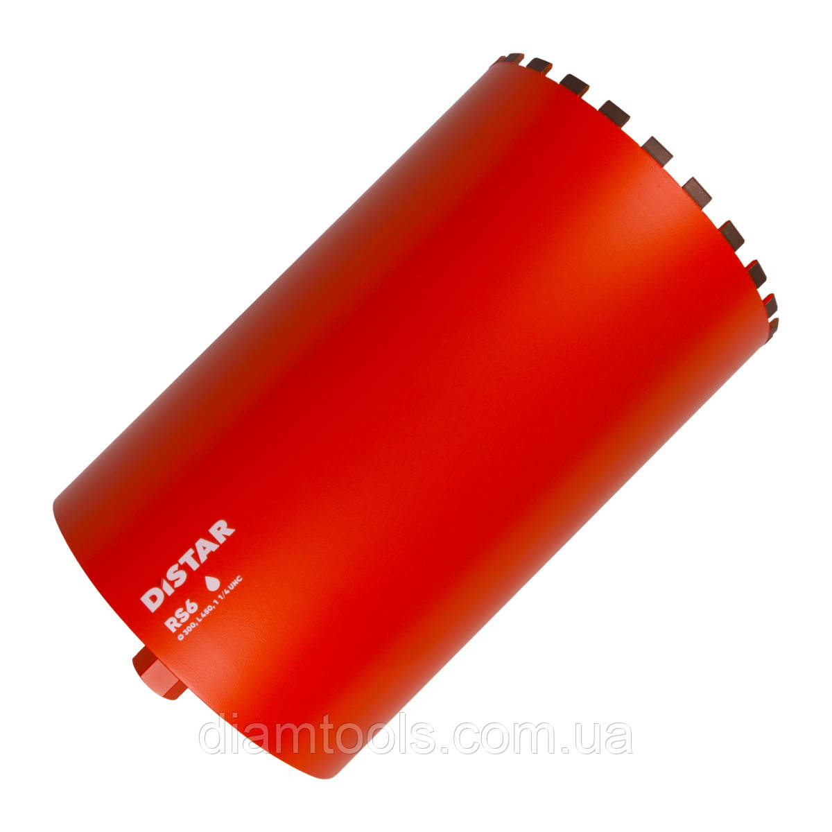 Коронка алмазна по залізобетону Distar 300x450-24x1 1/4 RS6