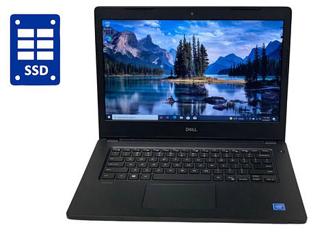 Ноутбук Dell Latitude 3490/ 14" (1366x768)/ Core i3-7130U/ 8 GB RAM/ 256 GB SSD/ HD 620, фото 1
