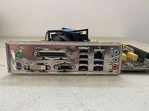 Комплект: Материнська плата Asus H81M-C / Intel Core i5-4570 (4 ядра по 3.2 - 3.6 GHz) / 8 GB DDR3 / Socket LGA 1150 / Задня, фото 4