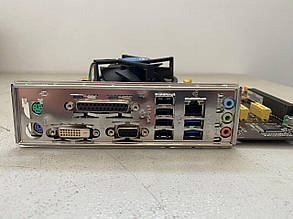 Комплект: Материнська плата Asus H81M-C / Intel Core i3-4130 (2 (4) ядра по 3.4 GHz) / 8 GB DDR3 / Socket LGA 1150 / Задня, фото 4