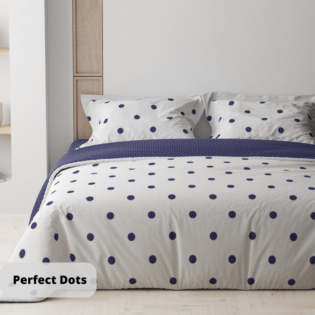 Комплект постільної білизни ТЕП "Happy Sleep" сімейний (Perfect Dots, 50x70)