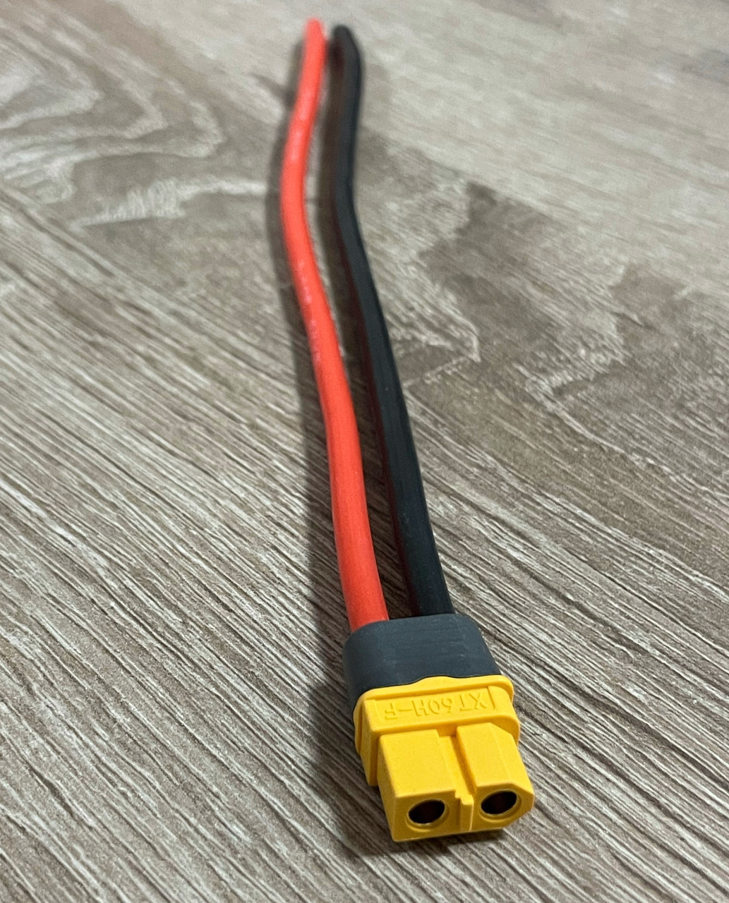 Конектор XT60H Female з кабелем 12AWG 20см