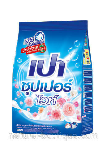 Порошок LION PAO для прання Super White 400 г