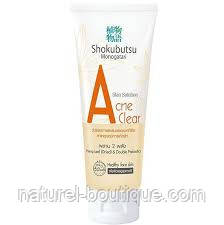 Гель LION Shokubutsu Monogatari для вмивання обличчя Acne Clear 100 г