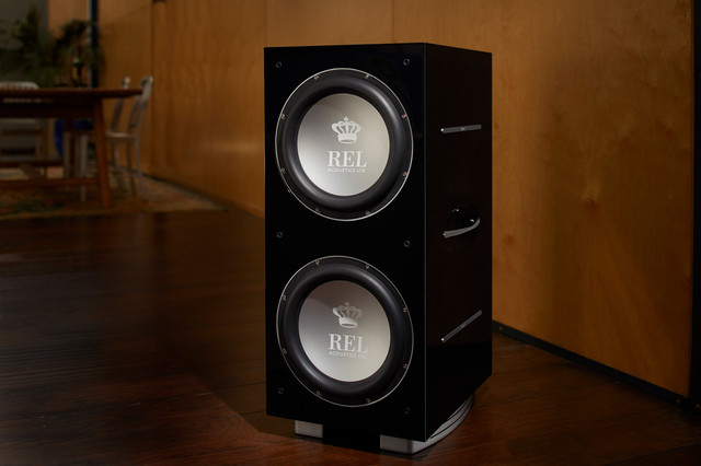 REL 212/SX Piano Black активний сабвуфер на 2 динаміки